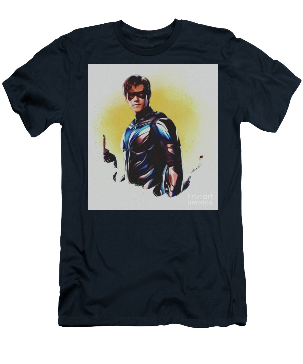 Brenton Thwaites Art Toon Style 01 Arif Saripudin T-Shirt