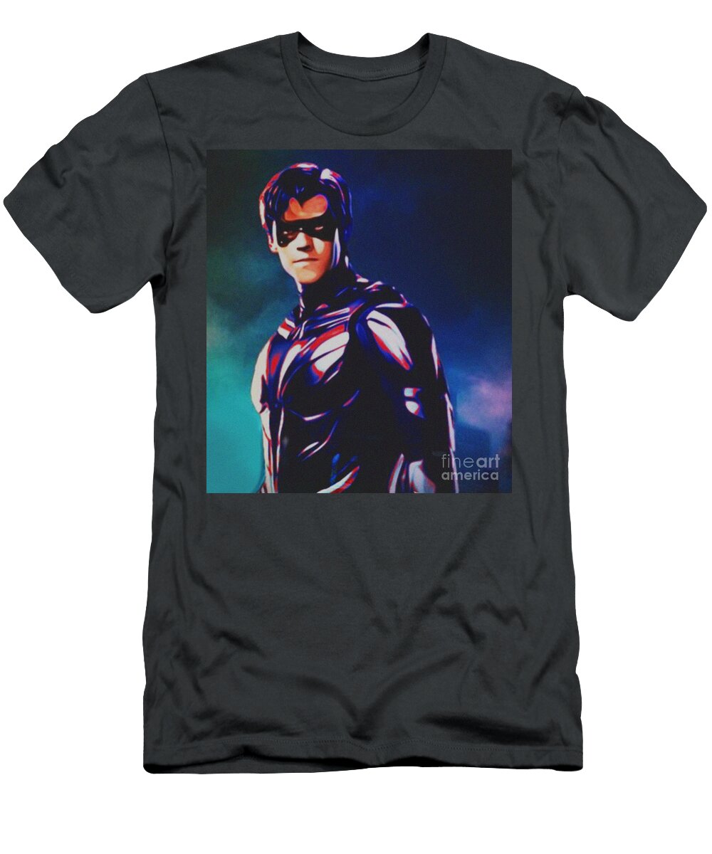 Brenton Thwaites Art Toon Style 02 Arif Saripudin T-Shirt