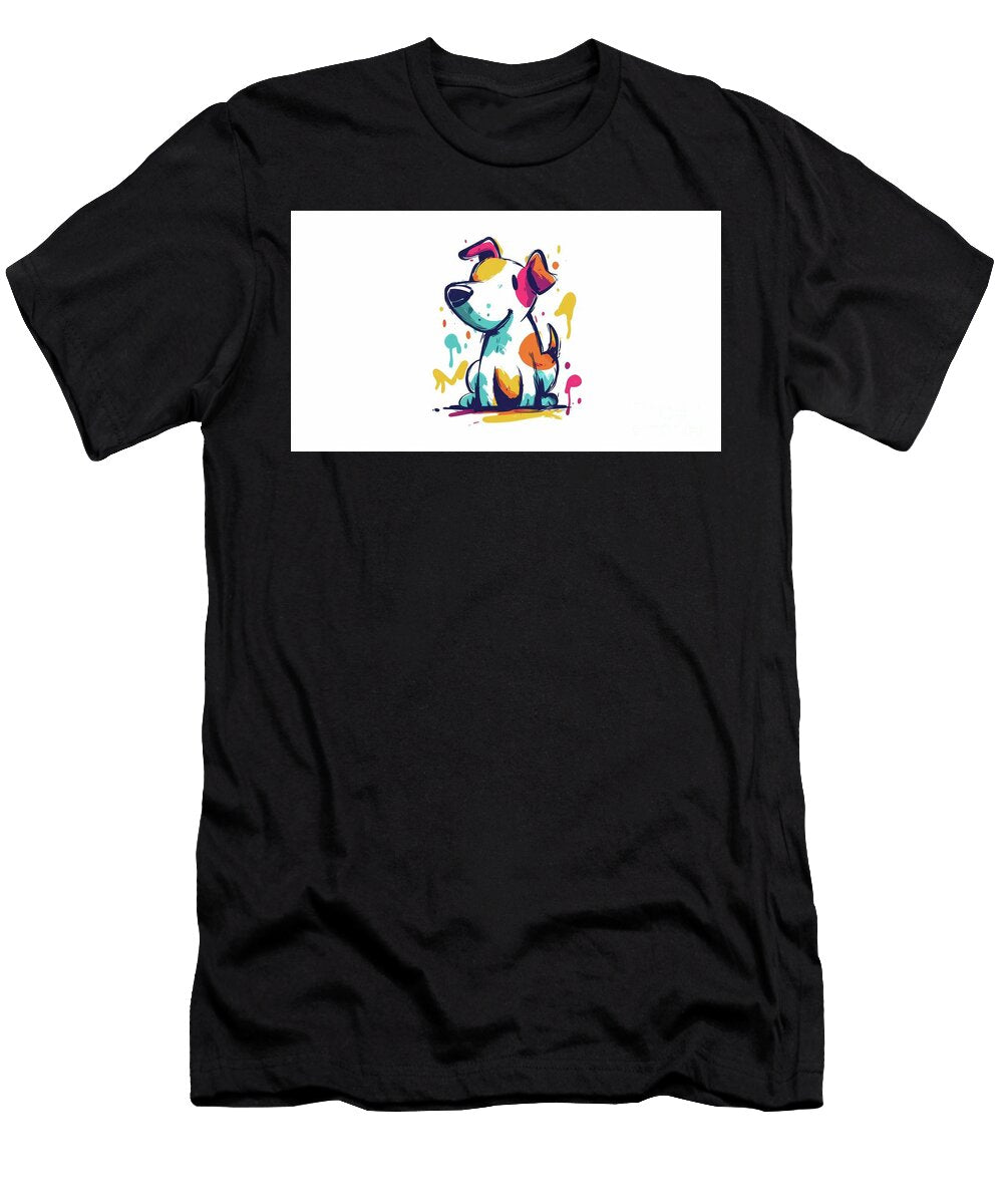 Bright Cute Dog Art Beautiful Things T-Shirt