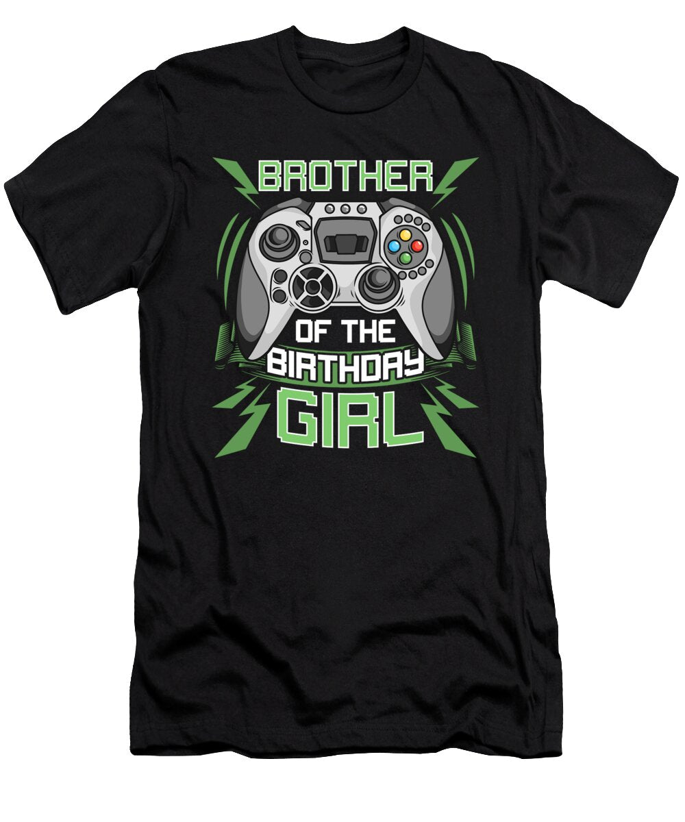 Brother Birthday Girl Gift David Schuele Art T-Shirt
