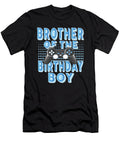 Brother of the Birthday Gamer Boy Bday Party Design Art Grabitees T-Shirt
