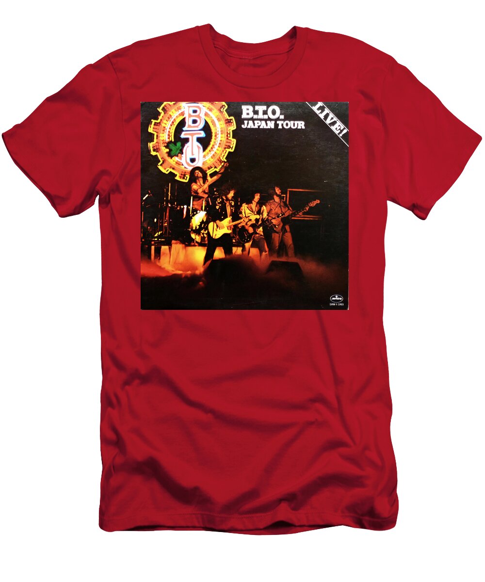 Bto Live Japan Tour Concert Album Cover 1977 Robert Banach T-Shirt