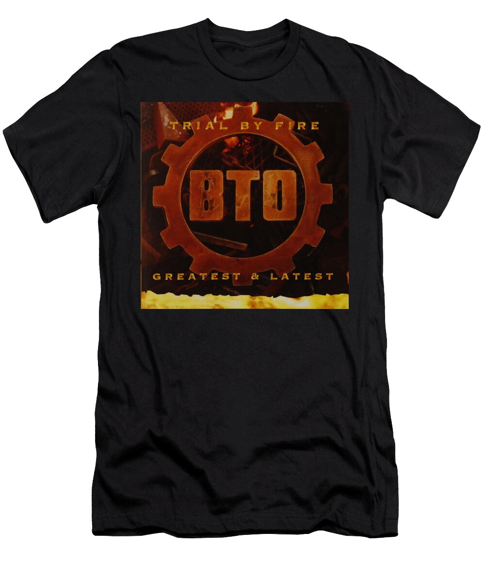 Bto Trial By Fire Greatest and Latest Album Cover 1996 Robert Banach T-Shirt
