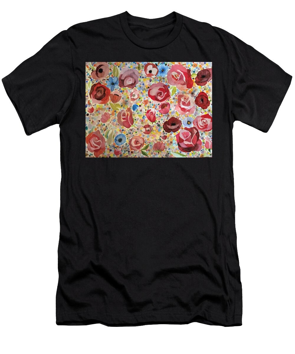 Bubble Roses Bramy Shaffer T-Shirt