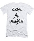Bubbles for Breakfast Champagne Gift Licensed Art T-Shirt