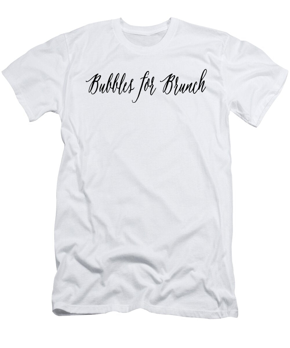 Bubbles for Brunch Champagne Gift Licensed Art T-Shirt