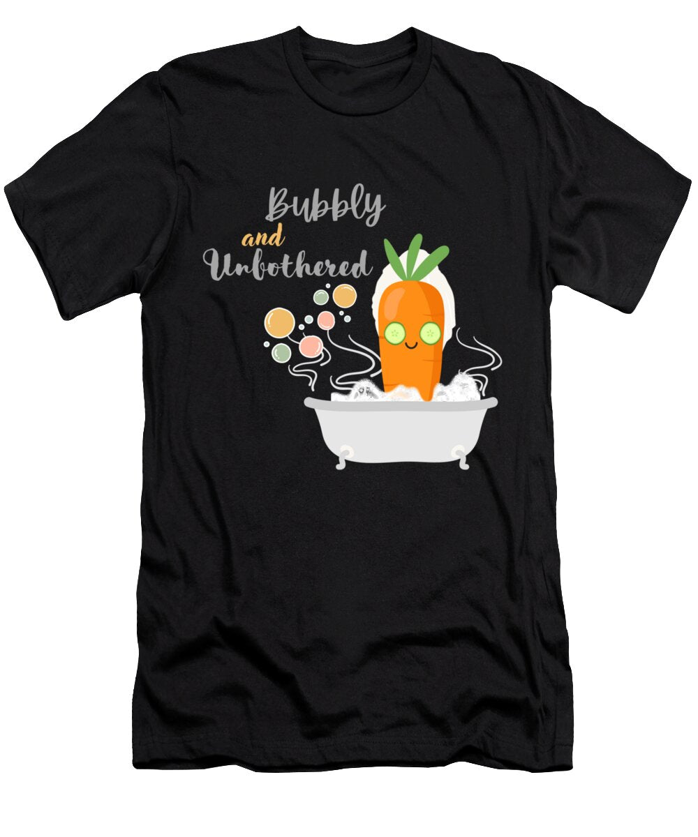 Bubbly and Unbothered Carrot Edition Funny Helena Khan T-Shirt