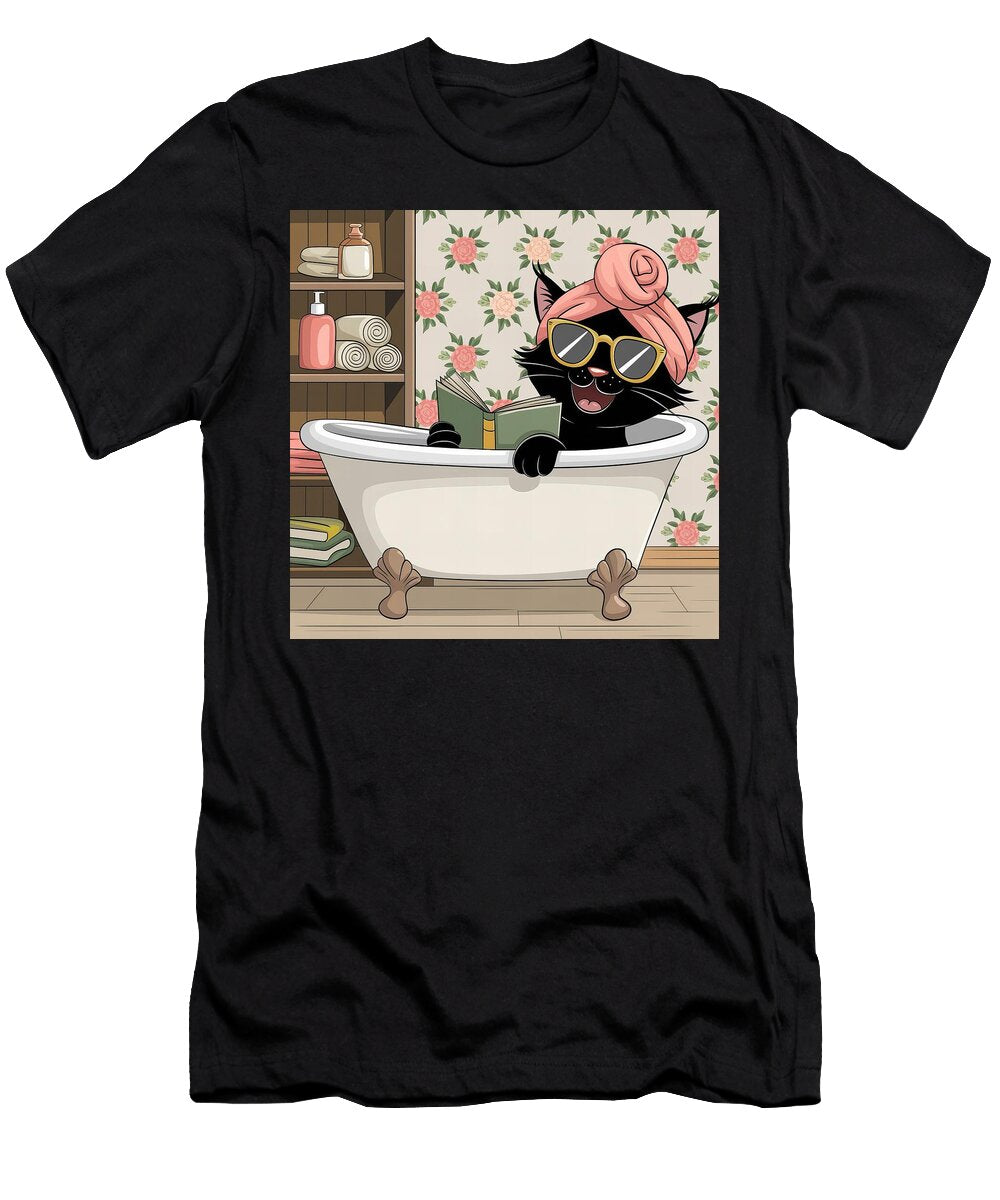Bubbly Bliss Cat Edition Harold Bowers T-Shirt