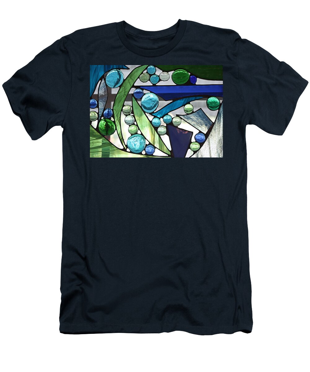Bubbly Blues Kristin Elmquist T-Shirt