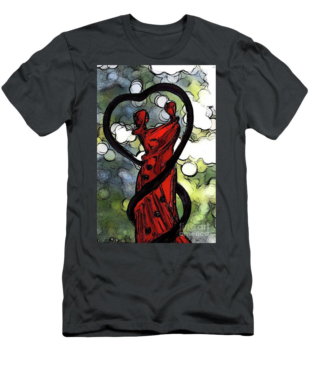 Bubbly Embrace Nicole Sara T-Shirt