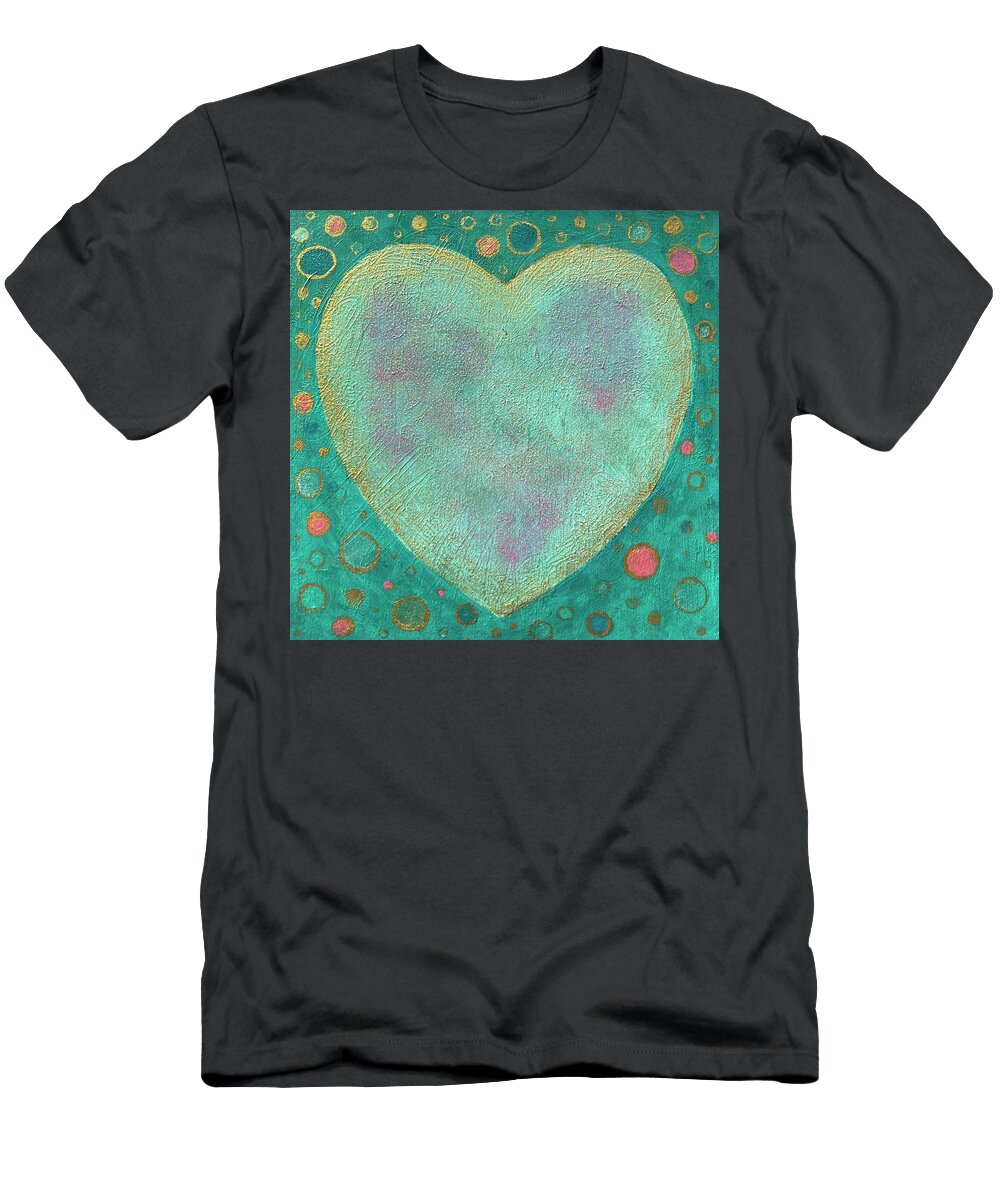 Bubbly Heart Kris Cahill T-Shirt