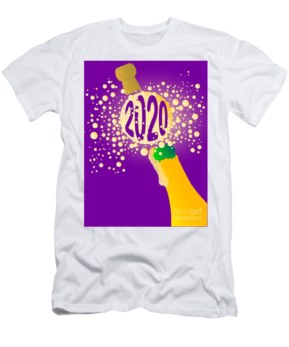 Bubbly New Year 2020 Bigalbaloo Stock T-Shirt