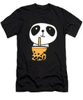 Bubbly Panda Drinking Bubble Tea Noirty Designs T-Shirt