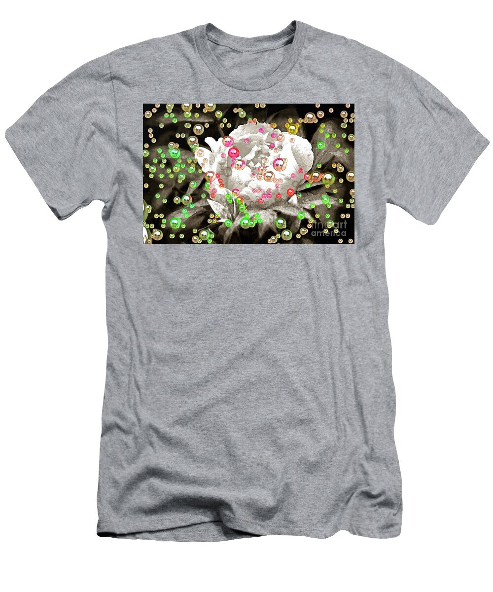 Bubbly Pink Peony Sea Change Vibes T-Shirt
