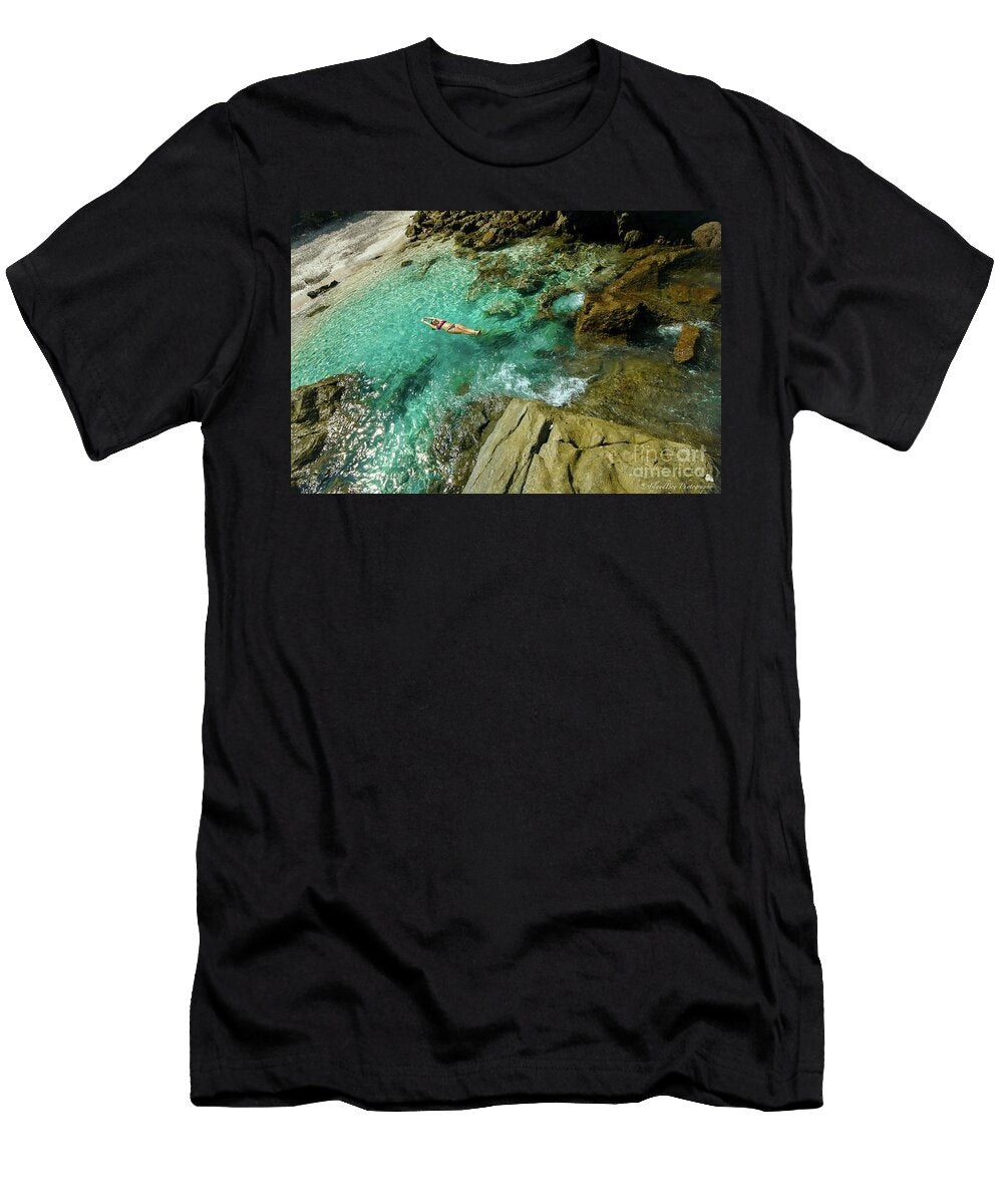 Bubbly Pool Leon Miller T-Shirt