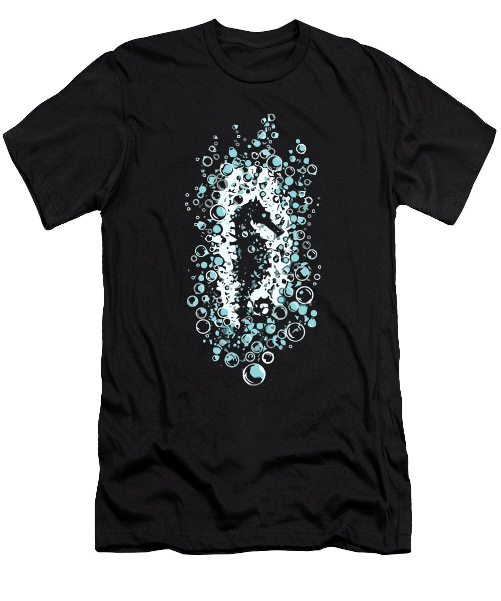 Bubbly Seahorse Baron Sanjaya T-Shirt