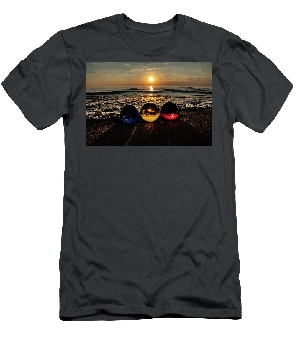 Bubbly Wave At Sun Rise Sven Brogren T-Shirt
