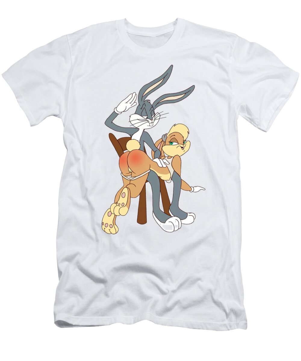 Bugs Bunny Spanking Lola Bunny Terry Bill T-Shirt