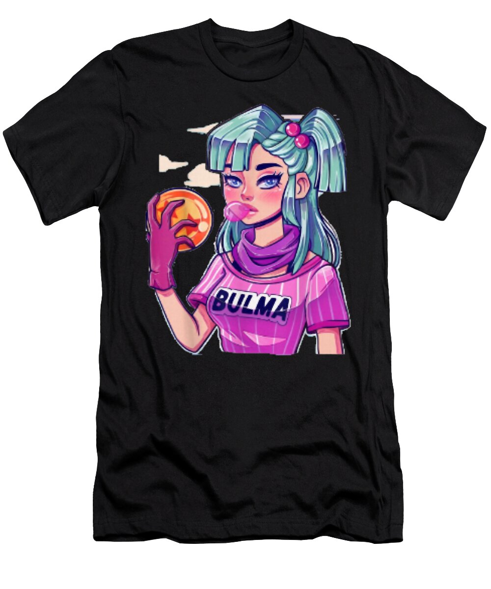 Bulma Anime Dragon Manga Gifts Idea Dnt Prints T-Shirt