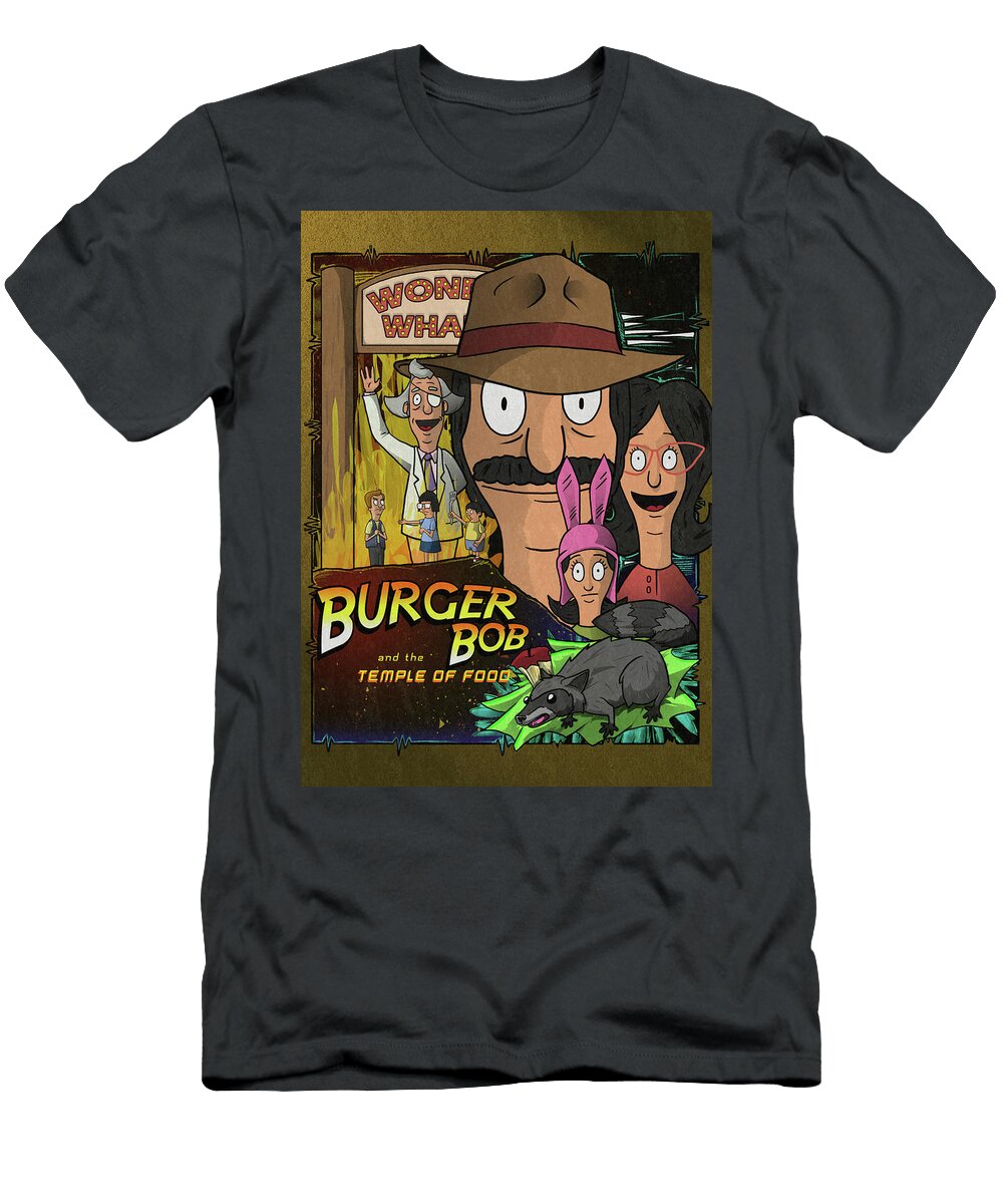 Burger Bob and the Temple of Food Curtis Bisbee T-Shirt