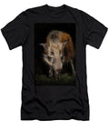 Bush Pig At Night Mpila Camp Imfolozi Game Reserve Ann Steve Toon Natureplcom T-Shirt