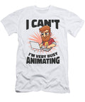 Busy Animator Motion Graphics Animation Cartoonist Toms Store T-Shirt