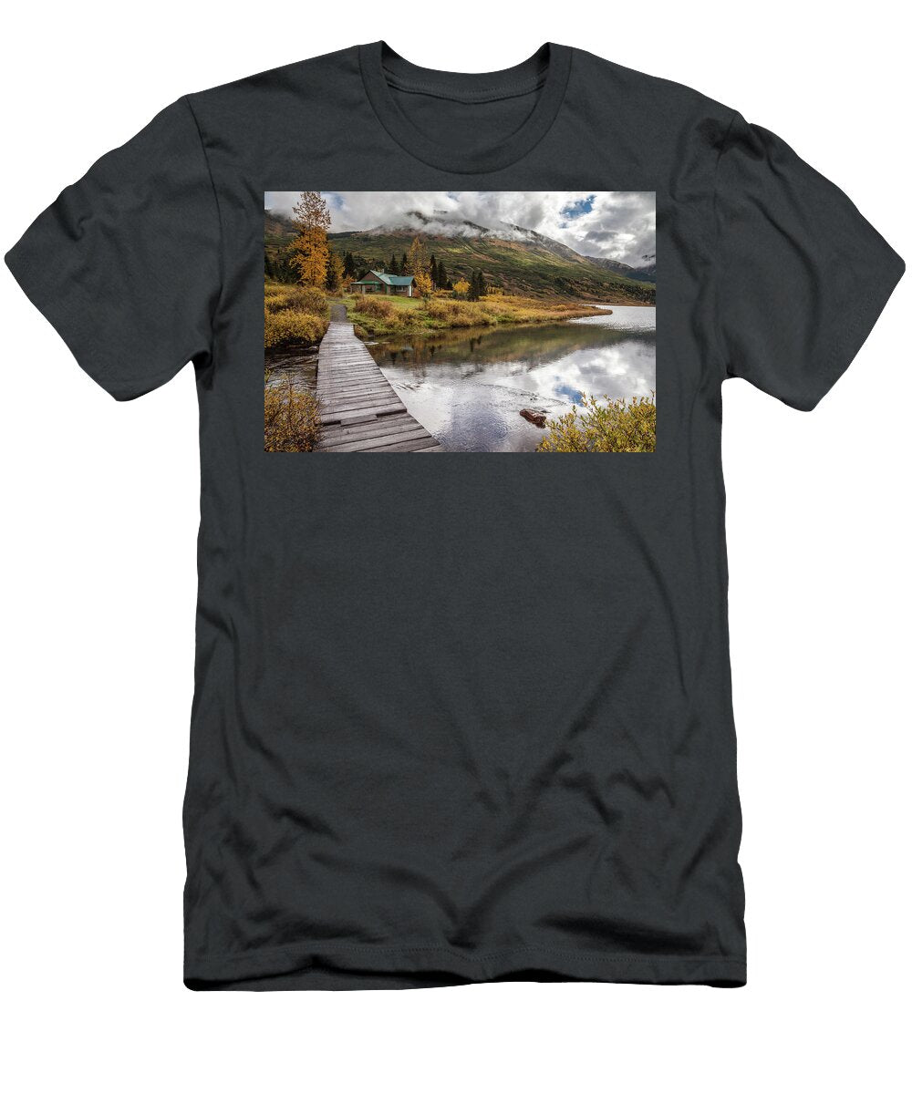 Cabin in the Wilderness Mel Manser T-Shirt