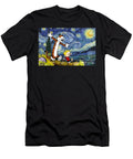 Calvin and Hobbes in Starry Night Sugar Toon T-Shirt