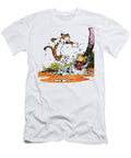Calvin and Hobbes Splashing Together Sugar Toon T-Shirt