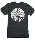 Cancer Chose the Wrong Witch White Lung Cancer Natalie Lidford T-Shirt