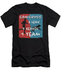 Canicross 6 Legs 2 Hearts 1 Team Greenoptix T-Shirt