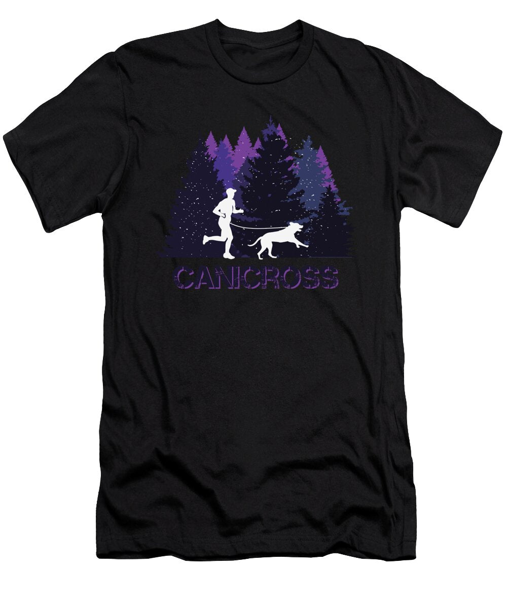 Canicross Jogging and Dog Sports in the Field Greenoptix T-Shirt