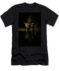 Cape Buffalo Drinking At Waterhole At Night Zimanga Game Ann Steve Toon Natureplcom T-Shirt