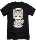 Capricorn Cat Calm Determined Zodiac Chibi Cat Sticker Melinda Dusnoki T-Shirt