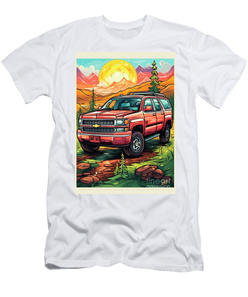 Car 296 Chevrolet Tahoe Clark Leffler T-Shirt