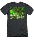 Cardinal with Pink Dogwood Blooms Renee Trenholm T-Shirt