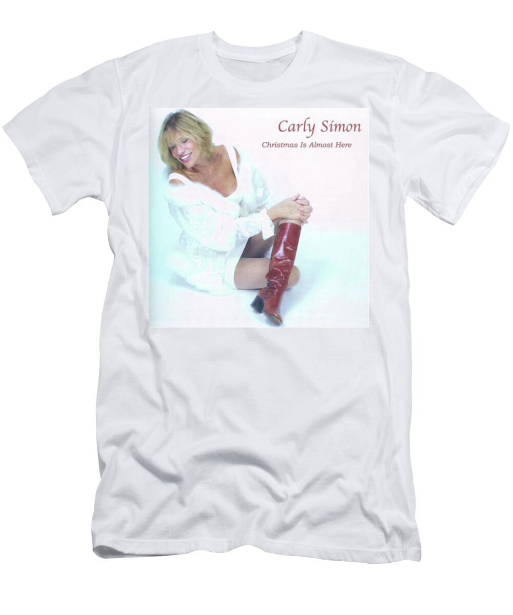 Carly Simon Christmas Is Almost Here Album Cover 2002 Robert Banach T-Shirt