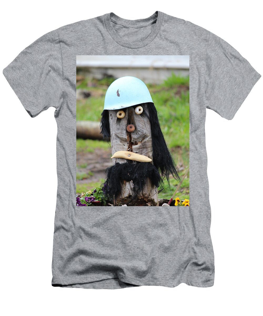 Carolina Blue Helmet Man Robert Yaeger T-Shirt