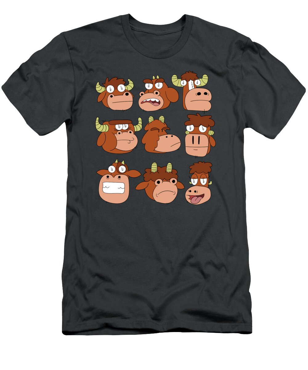 Cartoon Cows Aytunc Dilber T-Shirt
