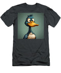 Cartoon Duck Portrait Quirky Expression Zooe Remember T-Shirt