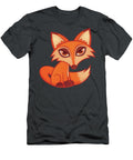 Cartoon Red Fox John Schwegel T-Shirt