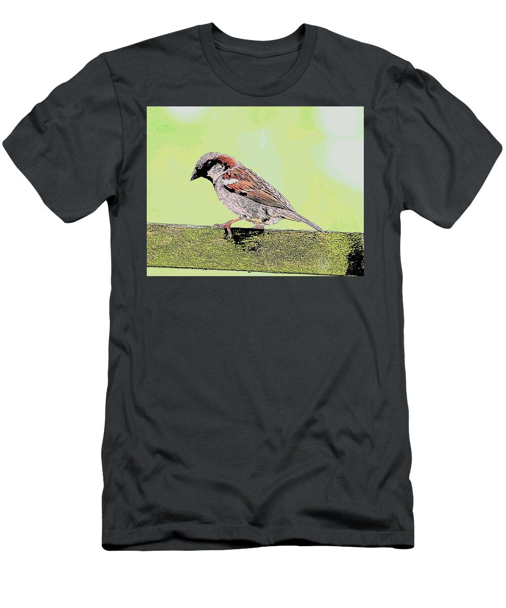 Cartoon Sparrow Les Classics T-Shirt