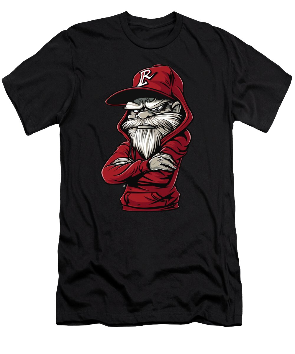 Cat in Hat Steals Base Douxie Grimo Art T-Shirt