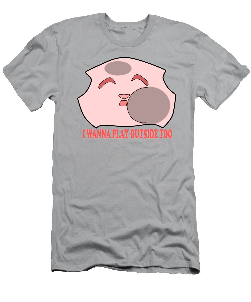 Cat Wanna Play Outside Kareenei T-Shirt