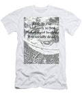 Caution Black and White Stephanie Scigliano T-Shirt