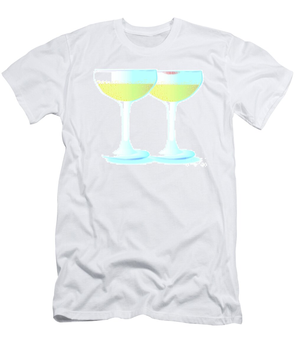 Celebration Champagne Bigalbaloo Stock T-Shirt