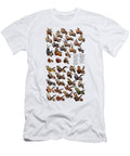 Cerotopsian Cornucopia Blue Vertical Julius Csotonyi T-Shirt