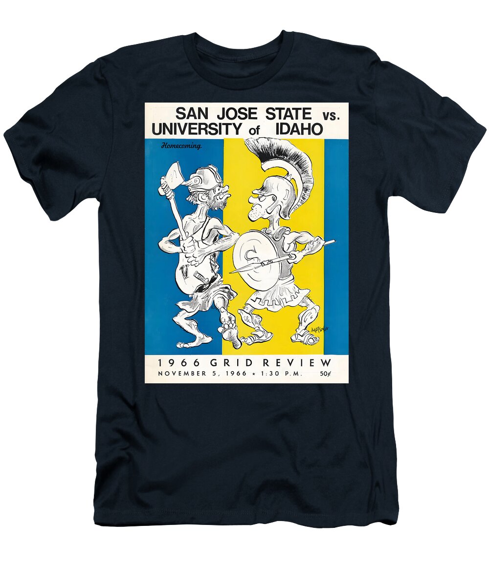 Cfb281 San Jose State Vs Idaho 1966 Sports Lover T-Shirt