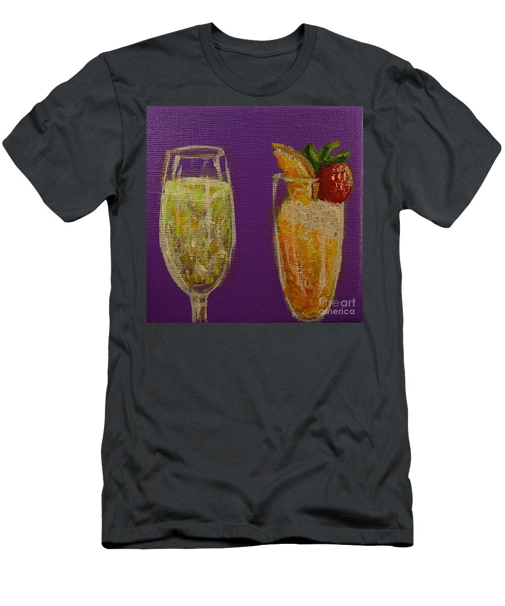 Champagne and Mimosa Kathryn Claahsen T-Shirt