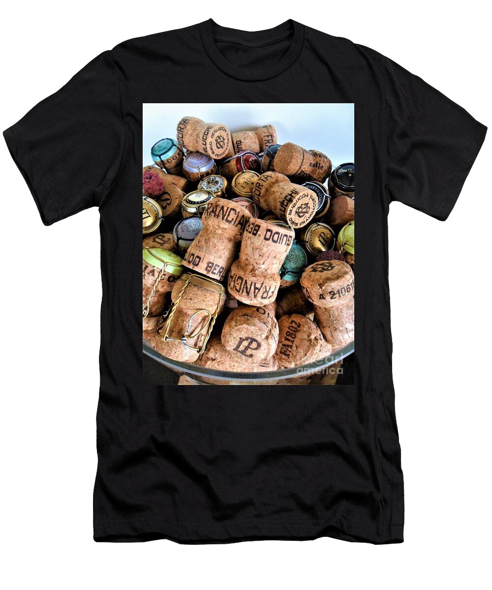 Champagne Corks Ugo Matone T-Shirt